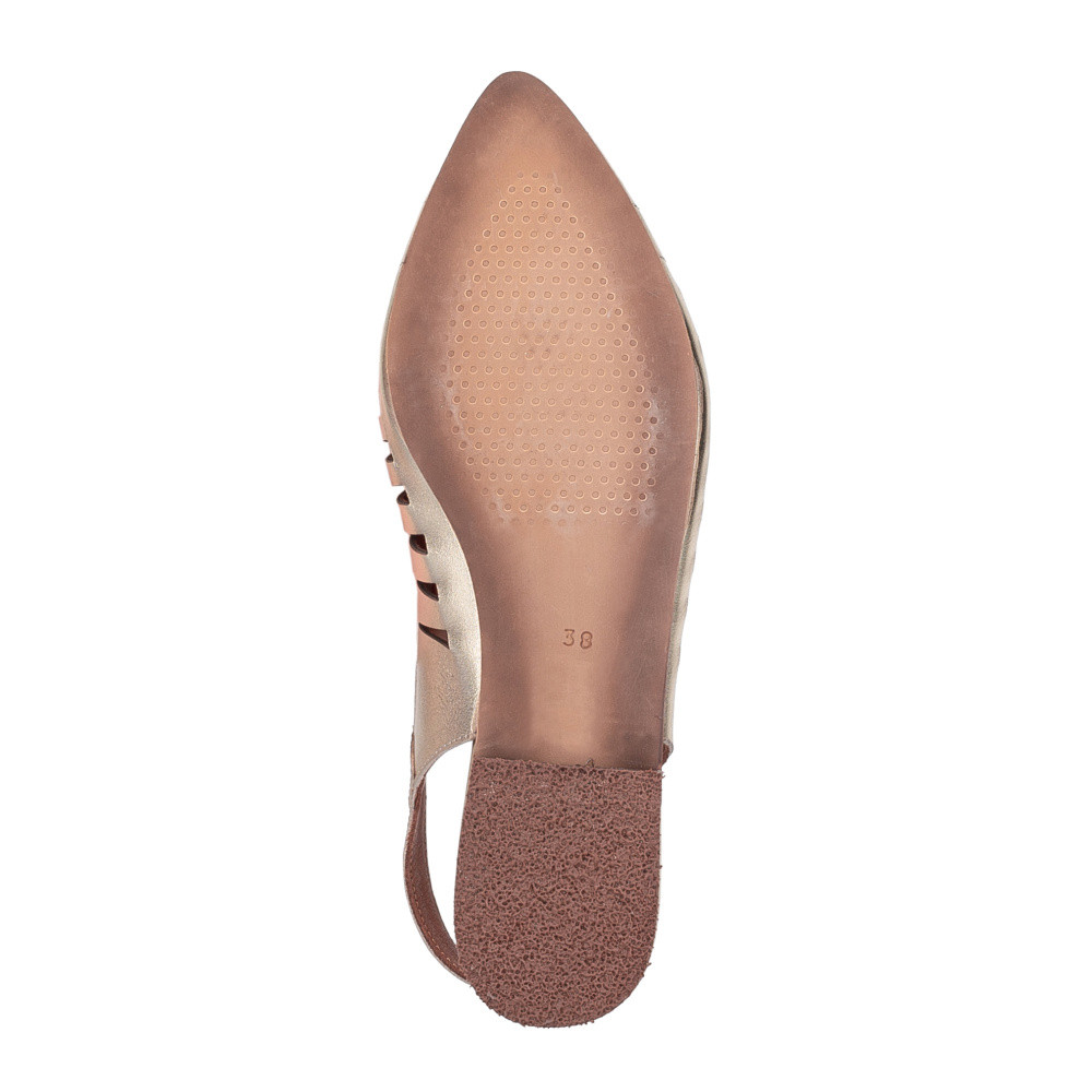 detail Dámské lodičky IBERIUS 182-611 zlatá S5