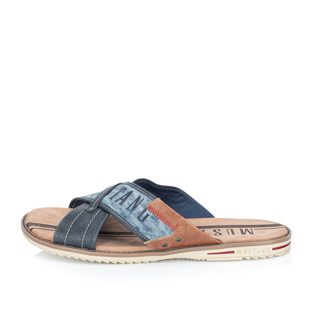 detail Pánské nazouváky MUSTANG 4152705-820 modrá S5