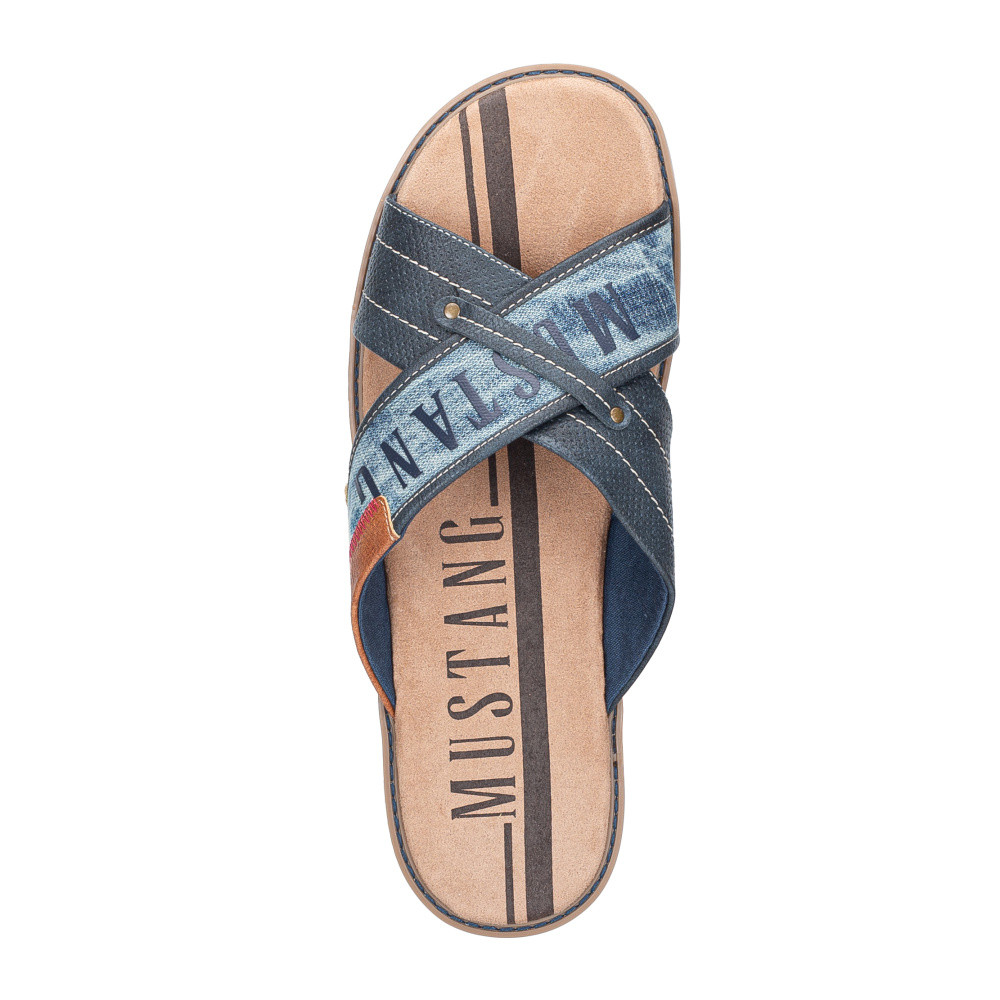 detail Pánské nazouváky MUSTANG 4152705-820 modrá S5