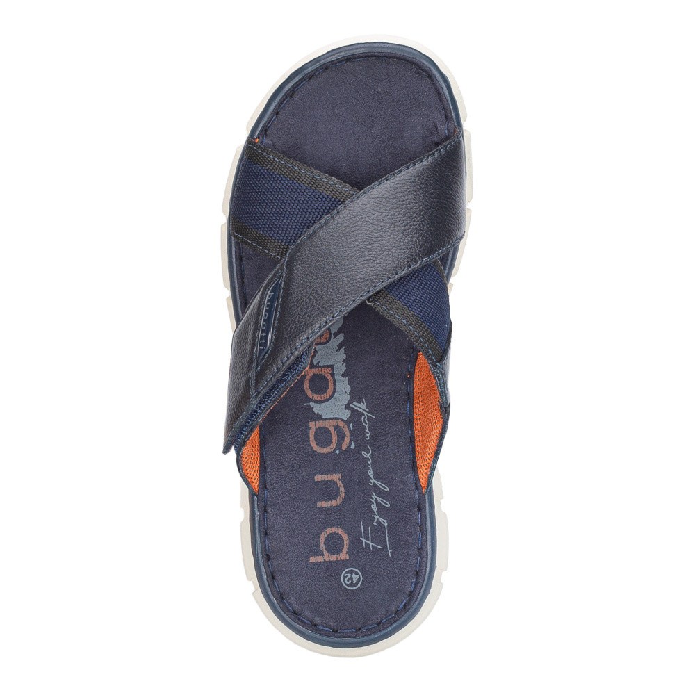 detail Pánské nazouváky BUGATTI 321-AK084-1069 modrá S5