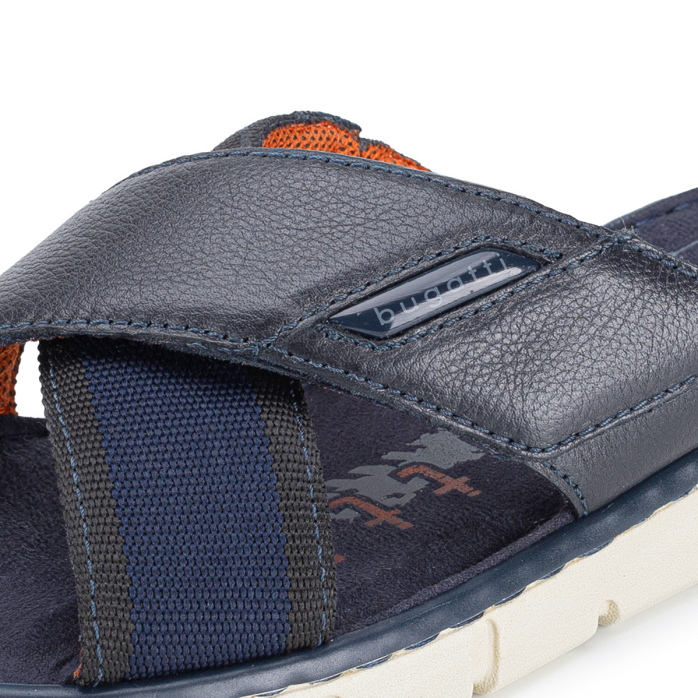 detail Pánské nazouváky BUGATTI 321-AK084-1069 modrá S5