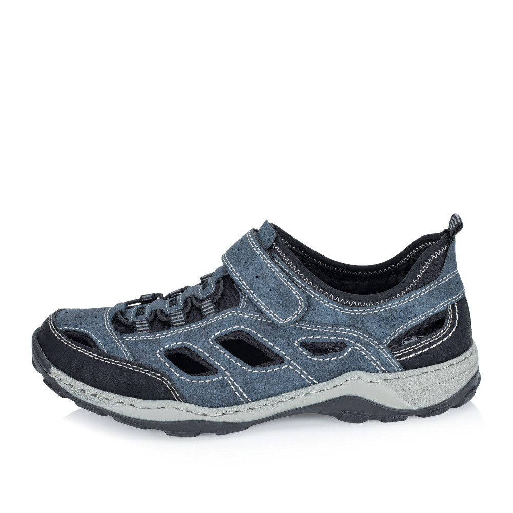 detail Pánské sandály RIEKER 08063-14 modrá S6