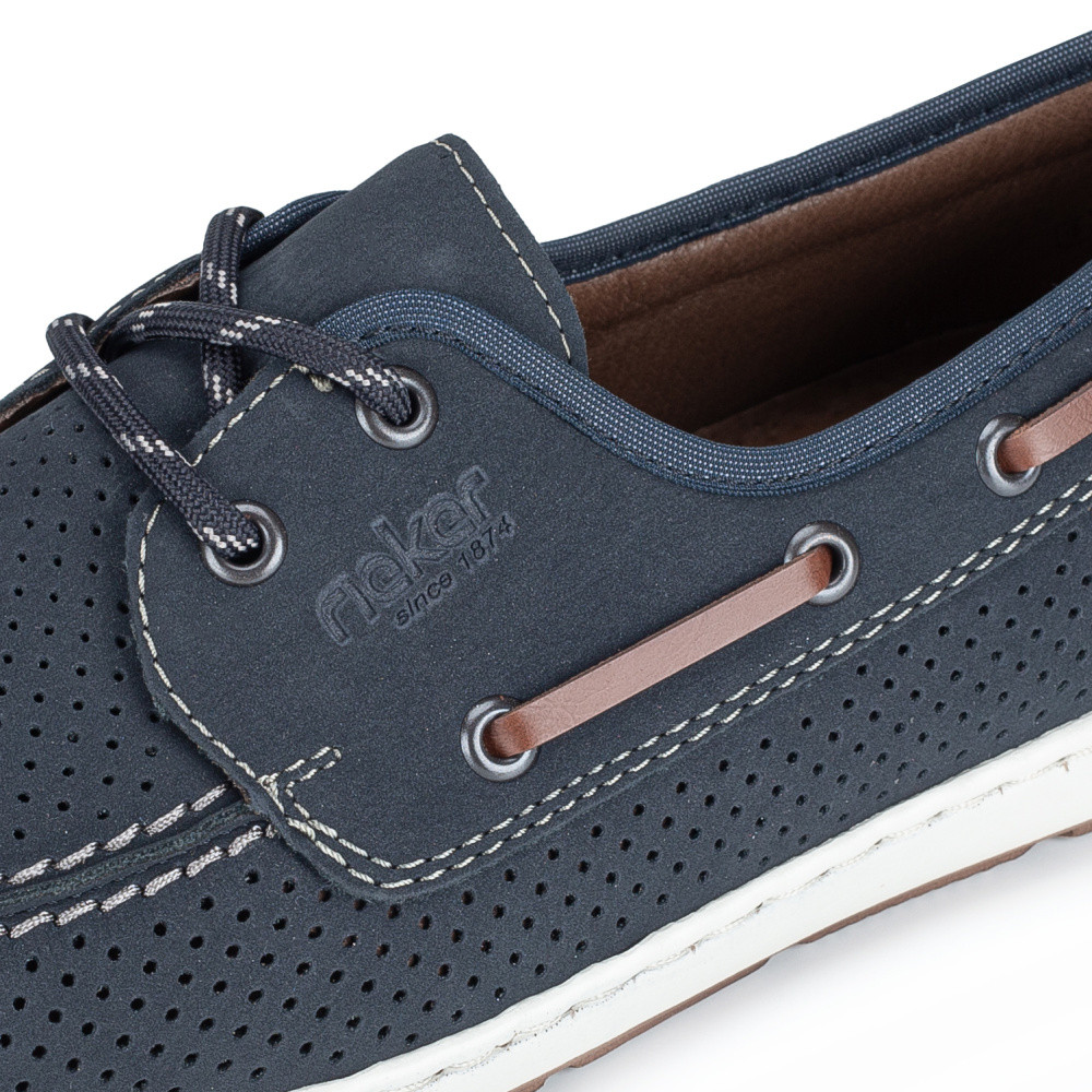 detail Pánské polobotky RIEKER 08816-14 modrá S6