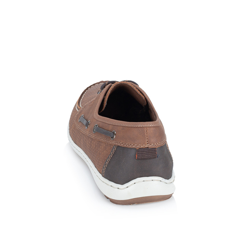 detail Pánské polobotky RIEKER 08816-24 hnědá S6