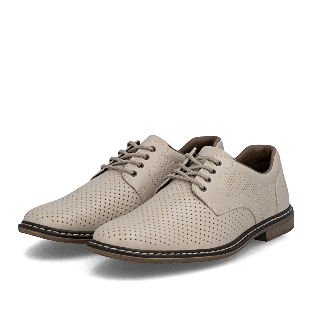 detail Pánské polobotky RIEKER 13447-60 béžová S6