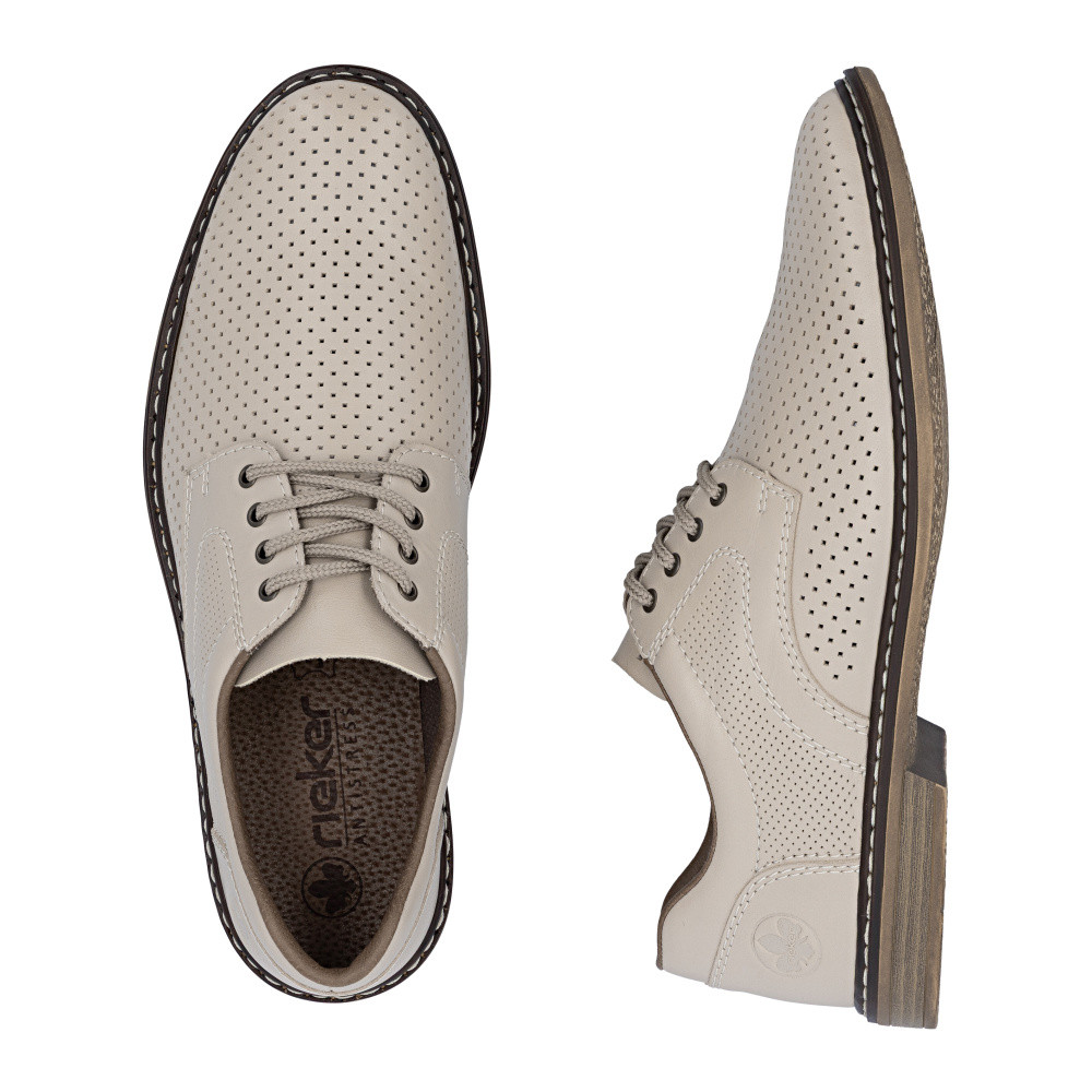 detail Pánské polobotky RIEKER 13447-60 béžová S6