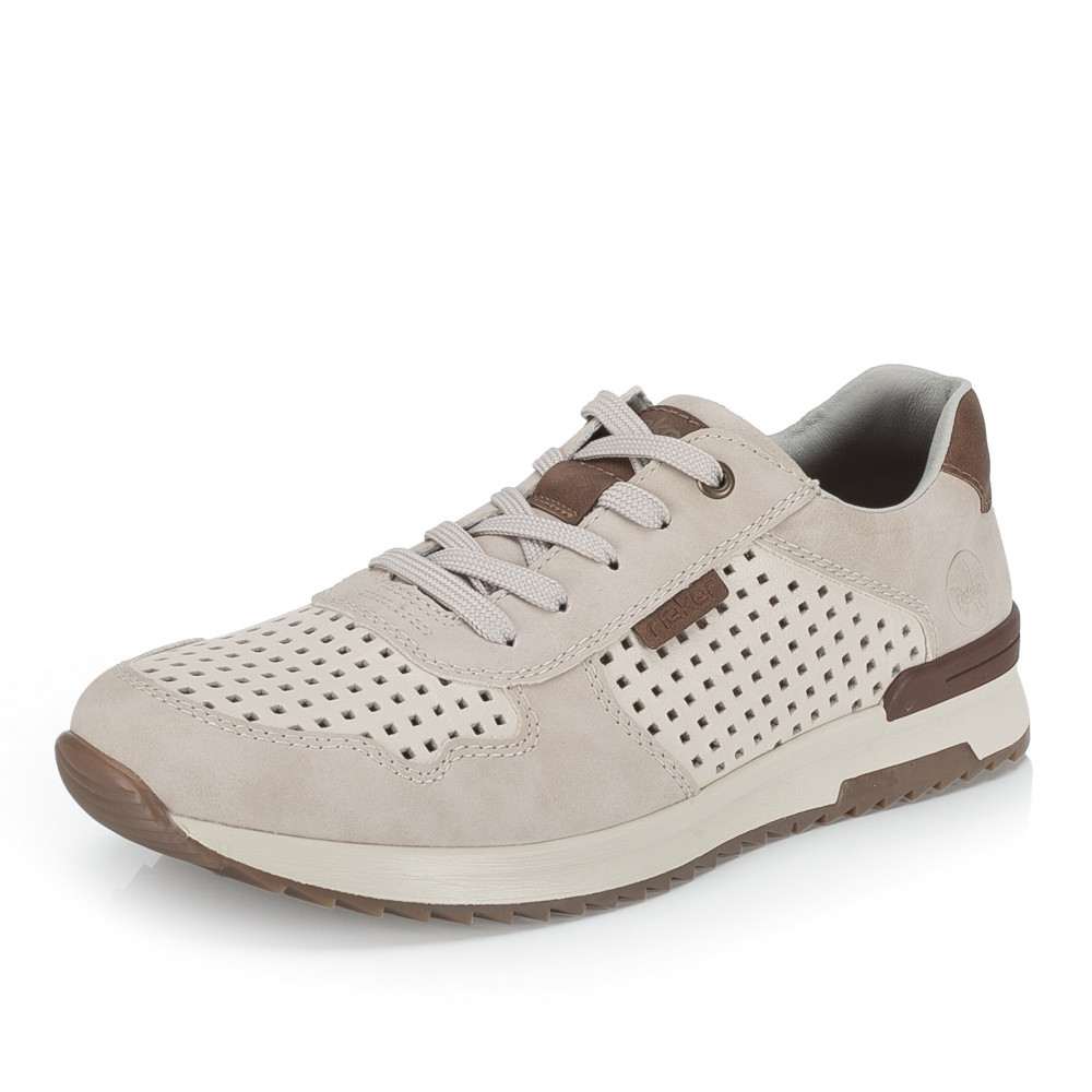 detail Pánské tenisky RIEKER 16106-60 béžová S6