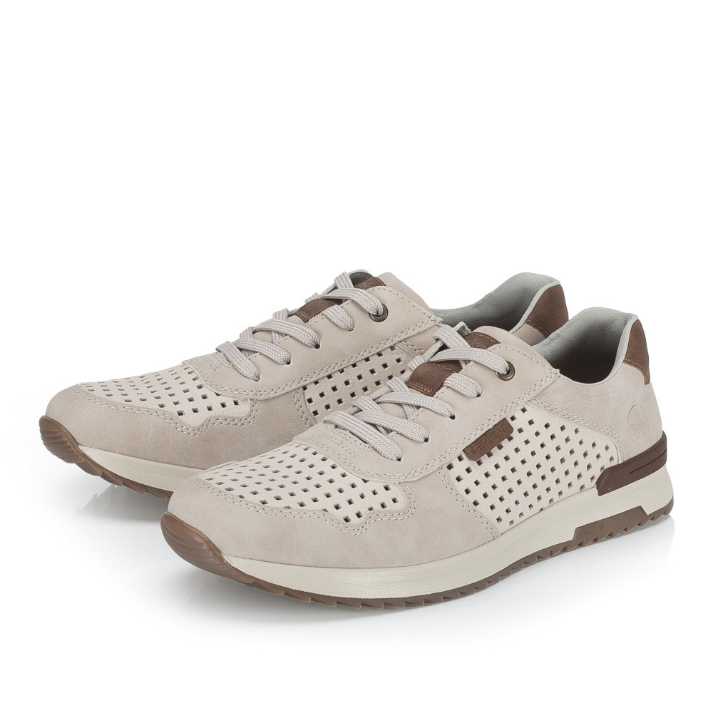 detail Pánské tenisky RIEKER 16106-60 béžová S6