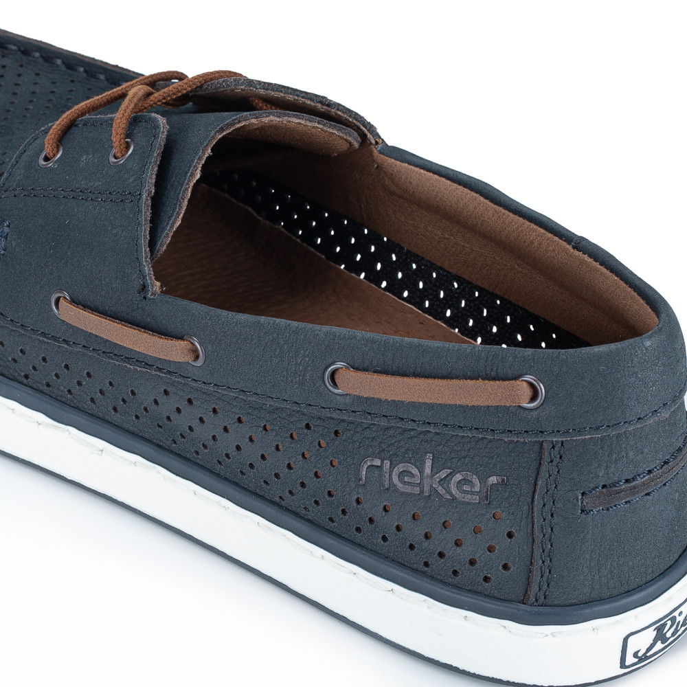 detail Pánské polobotky RIEKER 19607-14 modrá S6