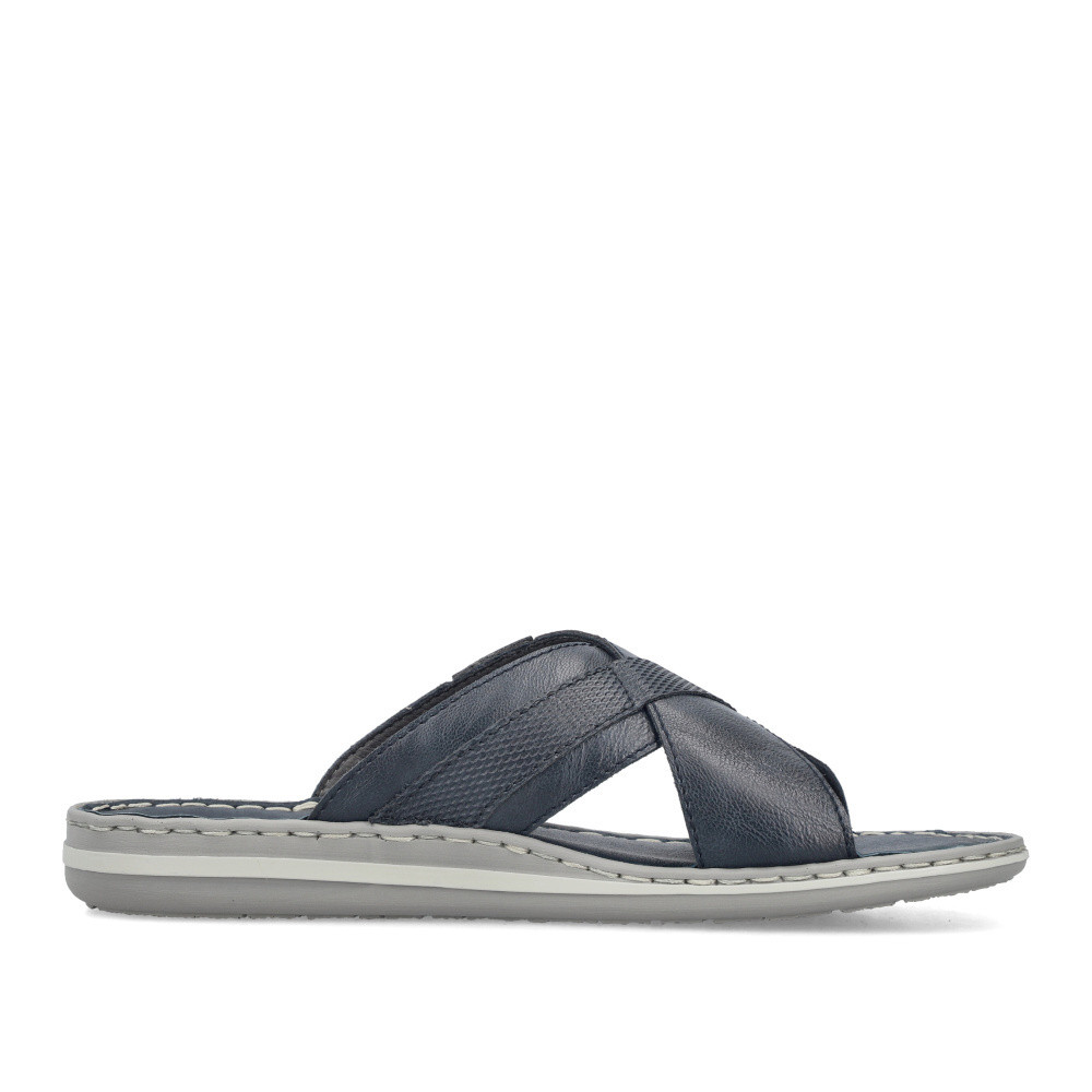 detail Pánské nazouváky RIEKER 21082-14 modrá S6