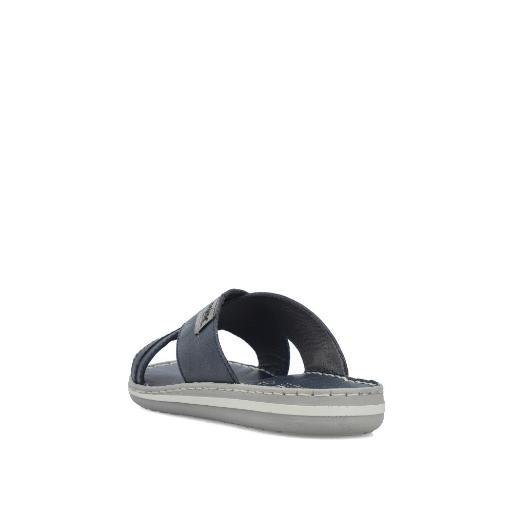 detail Pánské nazouváky RIEKER 21082-14 modrá S6