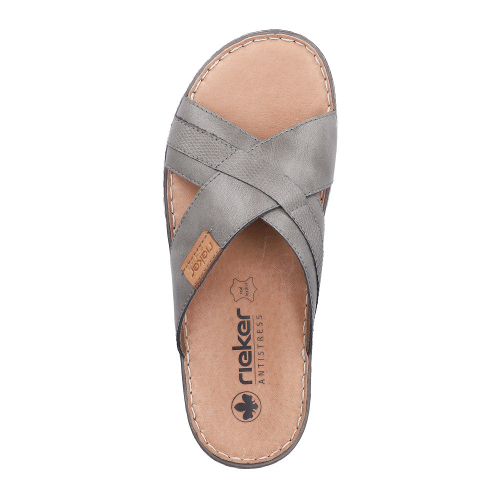 detail Pánské nazouváky RIEKER 21082-42 šedá S6