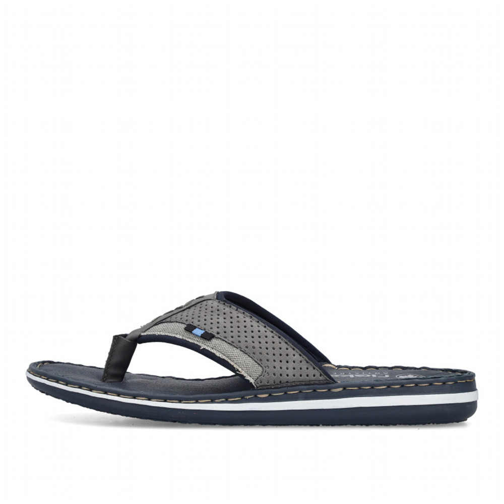 detail Pánské žabky RIEKER 21084-42 šedá S6