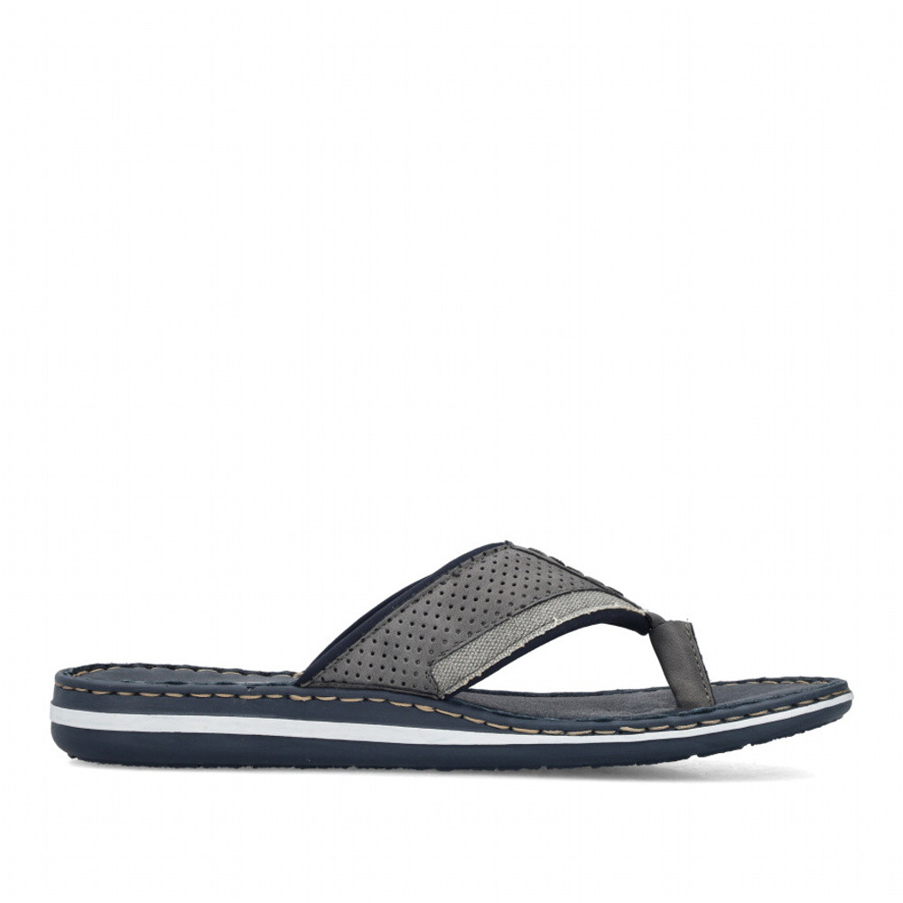 detail Pánské žabky RIEKER 21084-42 šedá S6