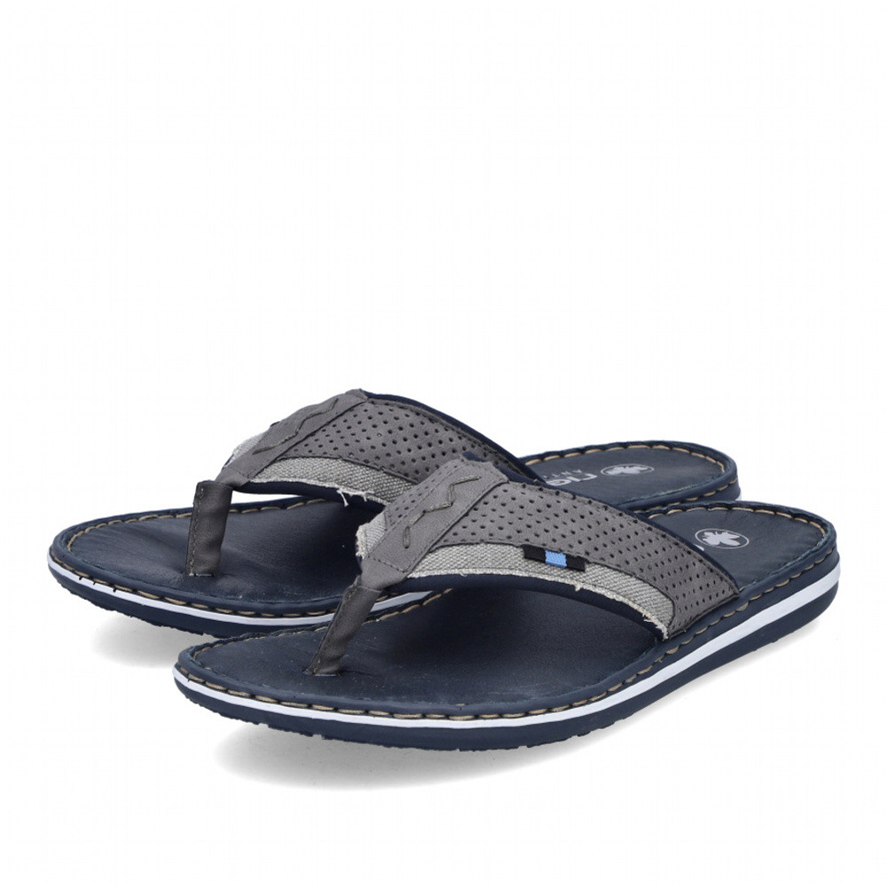 detail Pánské žabky RIEKER 21084-42 šedá S6