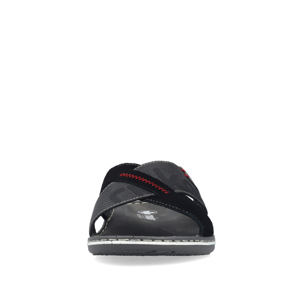 detail Pánské nazouváky RIEKER 21098-02   BLACK   F/S6