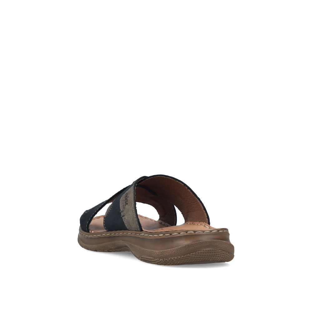 detail Pánské nazouváky RIEKER 21493-14 modrá S6