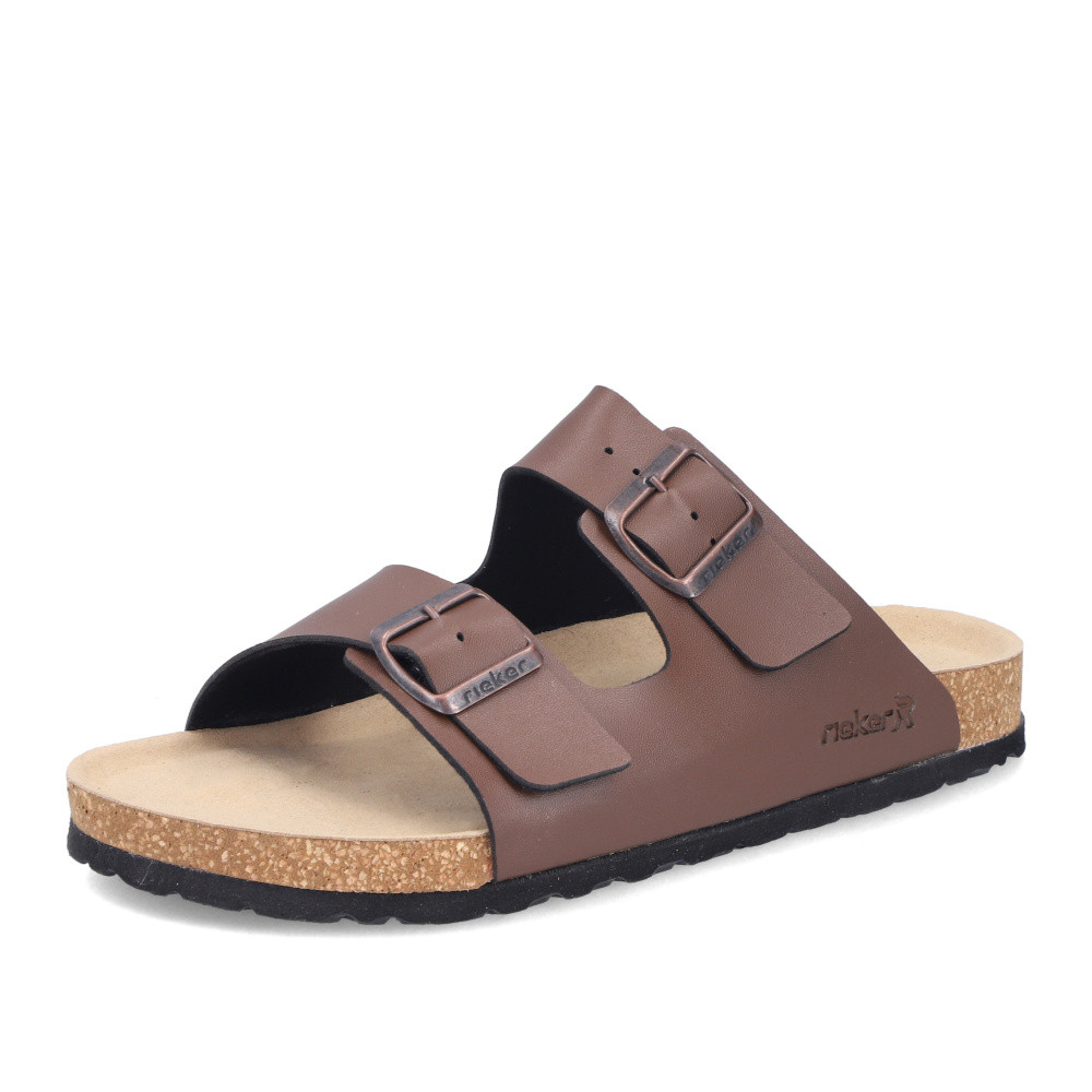 detail Pánské nazouváky RIEKER 22190-22 hnědá S6