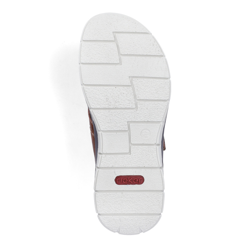 detail Pánské nazouváky RIEKER 25151-24 hnědá S6