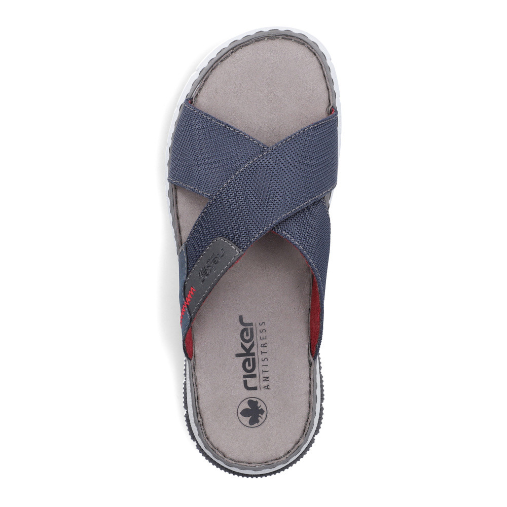 detail Pánské nazouváky RIEKER 25250-14 modrá S6