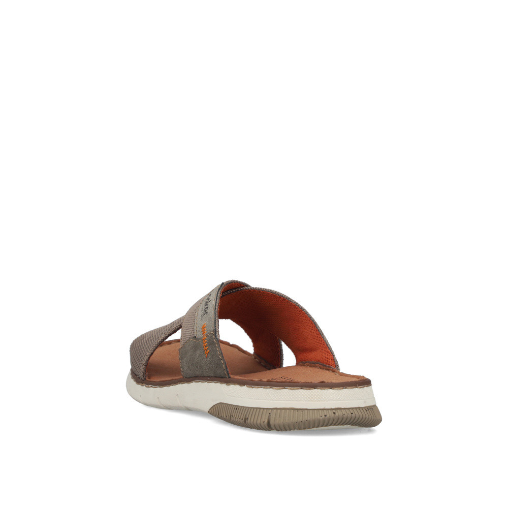 detail Pánské nazouváky RIEKER 25250-64 béžová S6