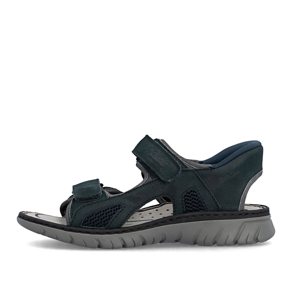 detail Pánské sandály RIEKER 26753-14 modrá S6