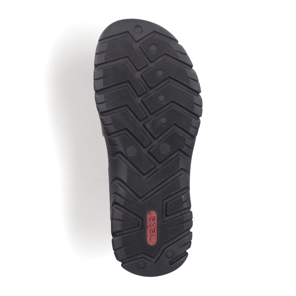 detail Pánské sandály RIEKER 26761-22 hnědá S6