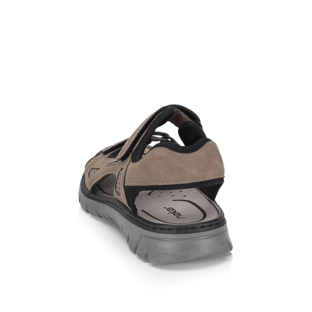 detail Pánské sandály RIEKER 26761-65 béžová S6