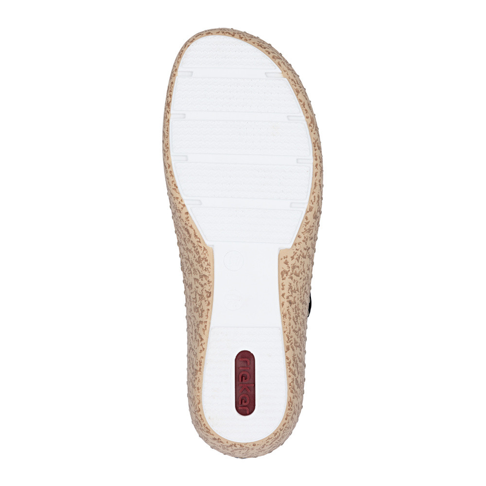 detail Dámské baleríny RIEKER 44872-14 modrá S6