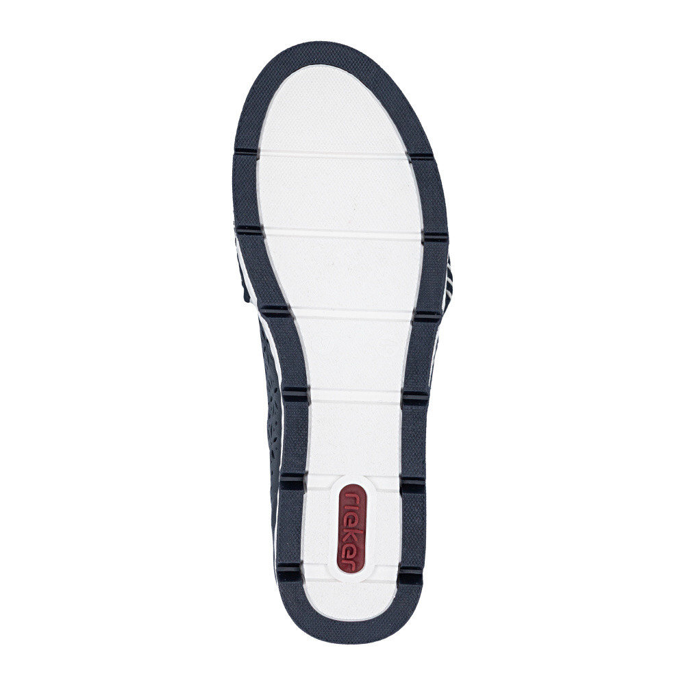 detail Dámské mokasíny RIEKER 49953-14 modrá S6