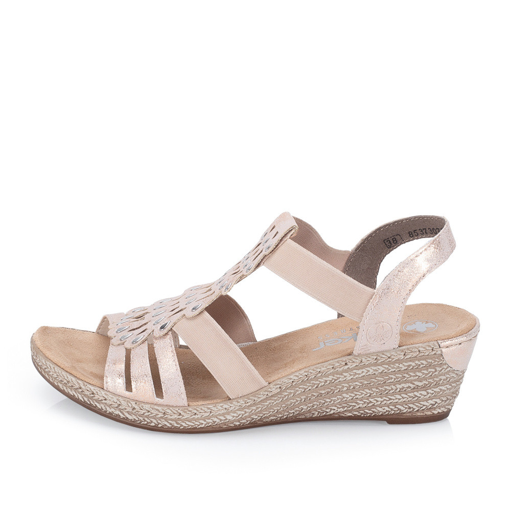 detail Dámské sandály RIEKER 62436-31   PINK   F/S6