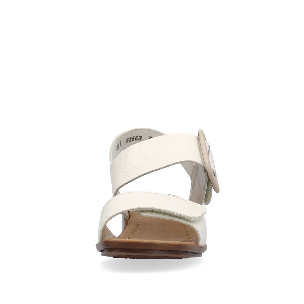 detail Dámské sandály RIEKER 62663-61 béžová S6