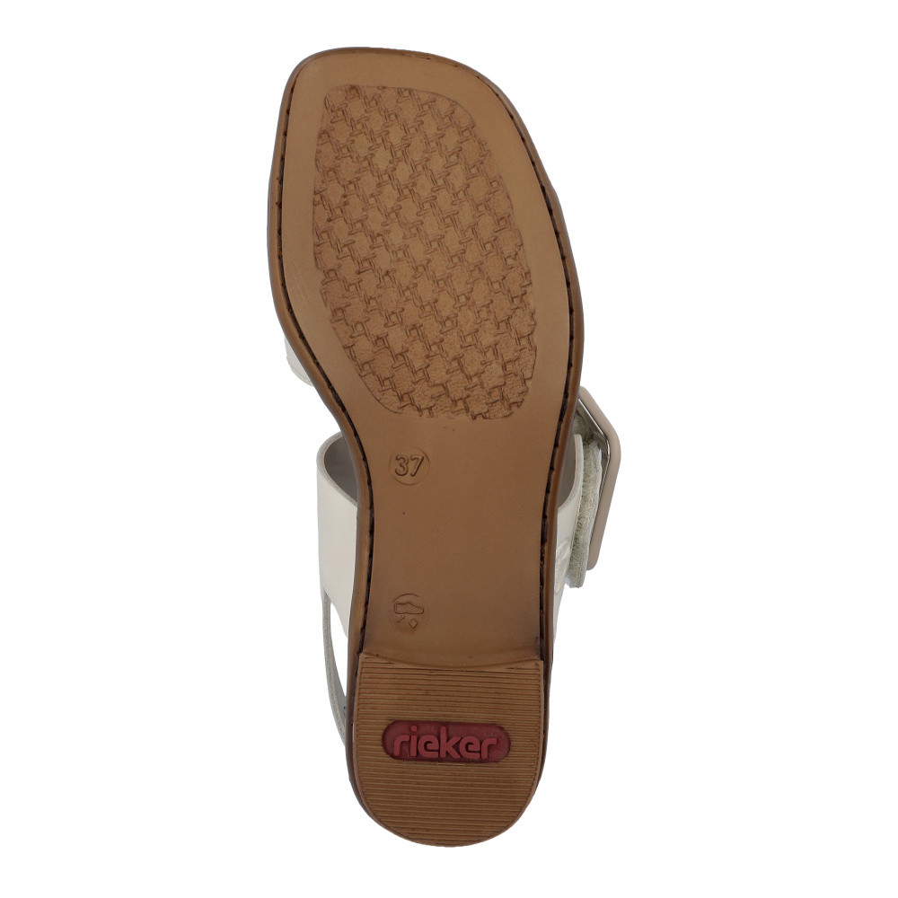 detail Dámské sandály RIEKER 62663-61 béžová S6