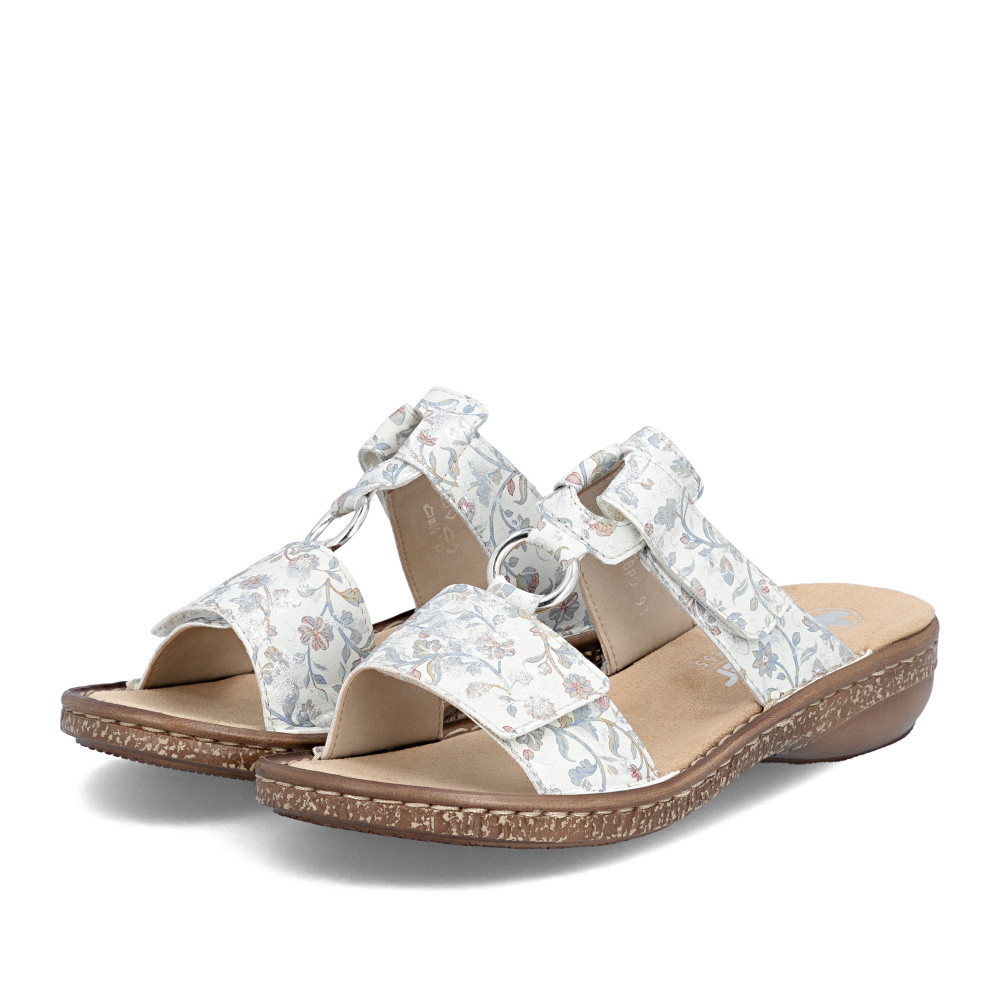 detail Dámské nazouváky RIEKER 628P9-91 šedá S6