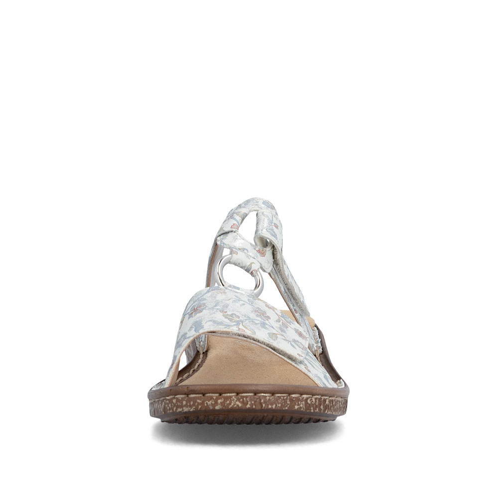 detail Dámské nazouváky RIEKER 628P9-91 šedá S6