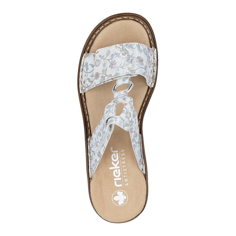 detail Dámské nazouváky RIEKER 628P9-91 šedá S6