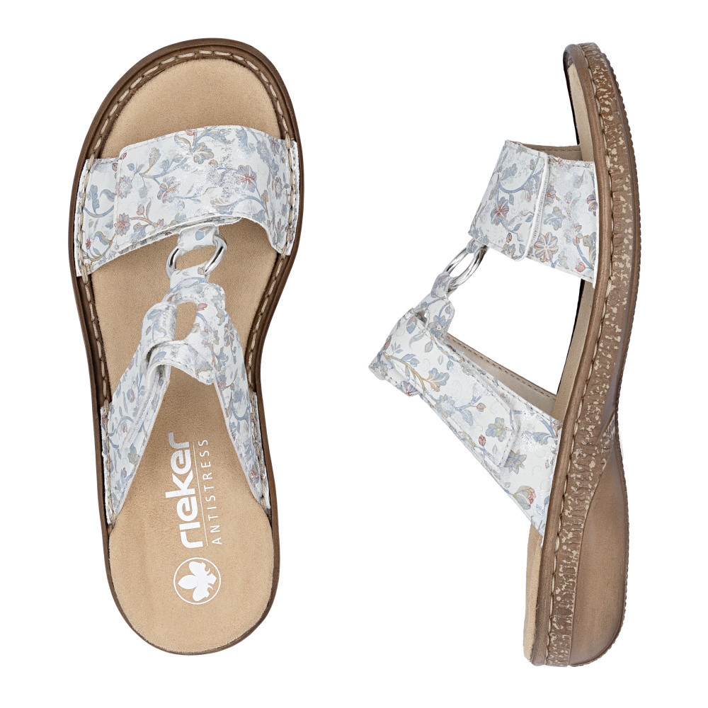 detail Dámské nazouváky RIEKER 628P9-91 šedá S6