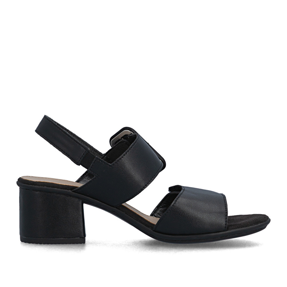 detail Dámské sandály RIEKER 64664-00 černá S6