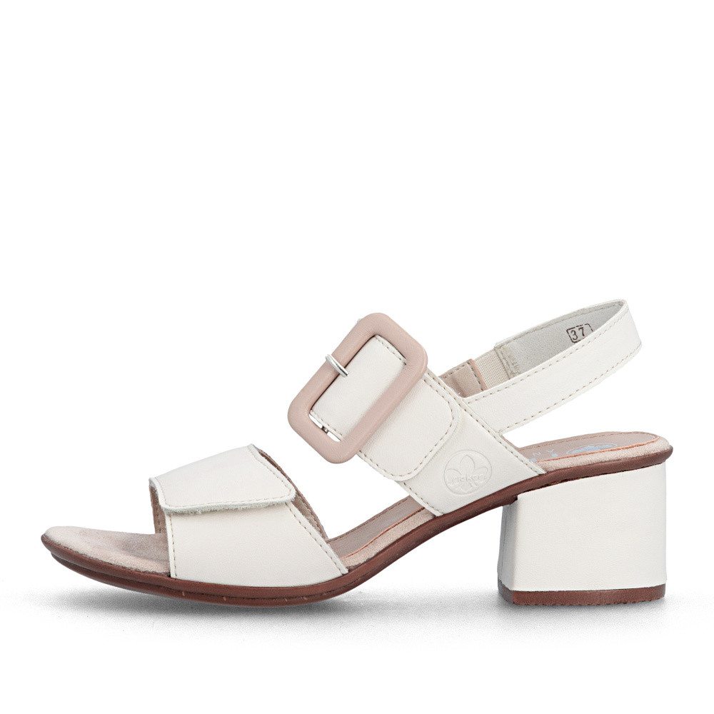 detail Dámské sandály RIEKER 64664-60 béžová S6