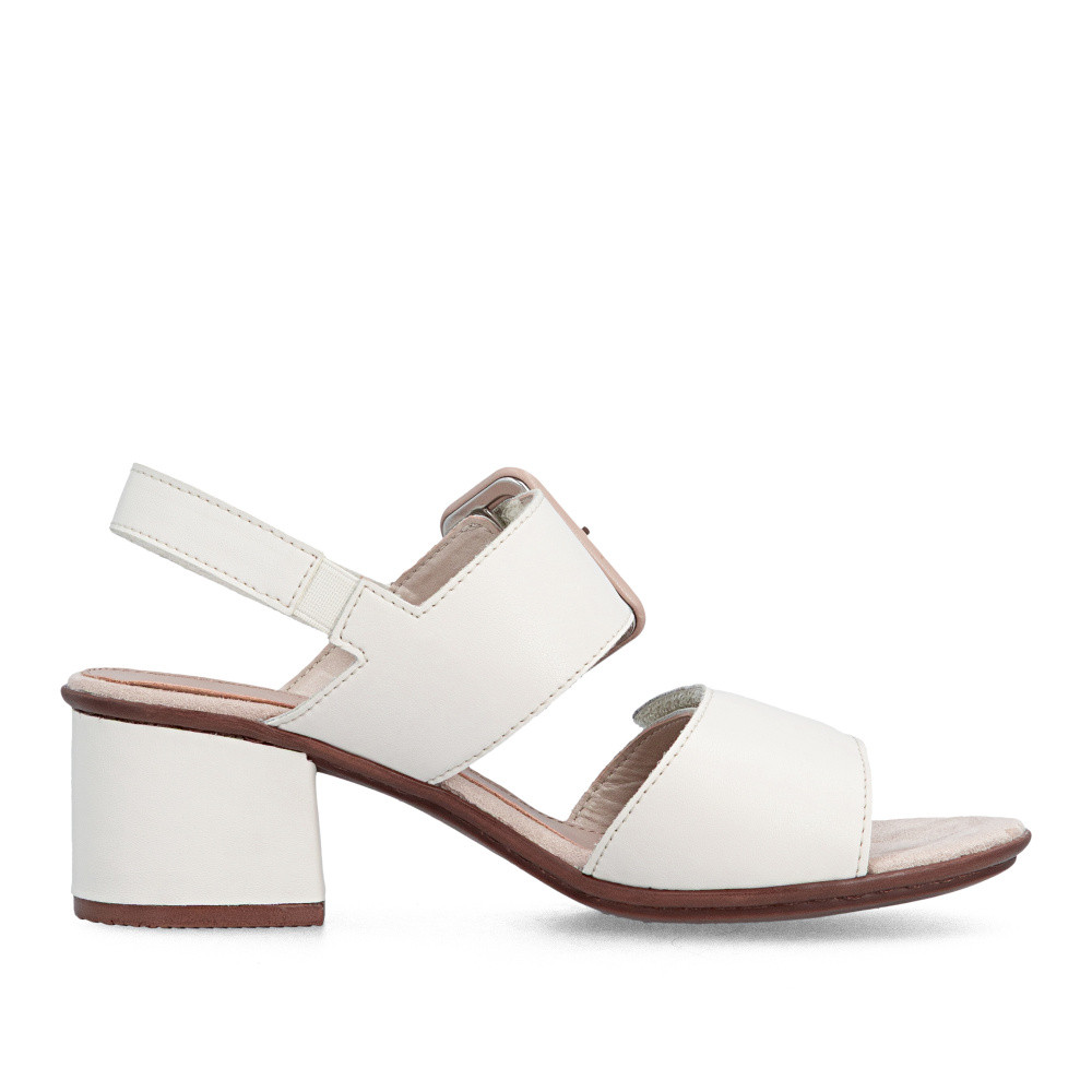 detail Dámské sandály RIEKER 64664-60 béžová S6