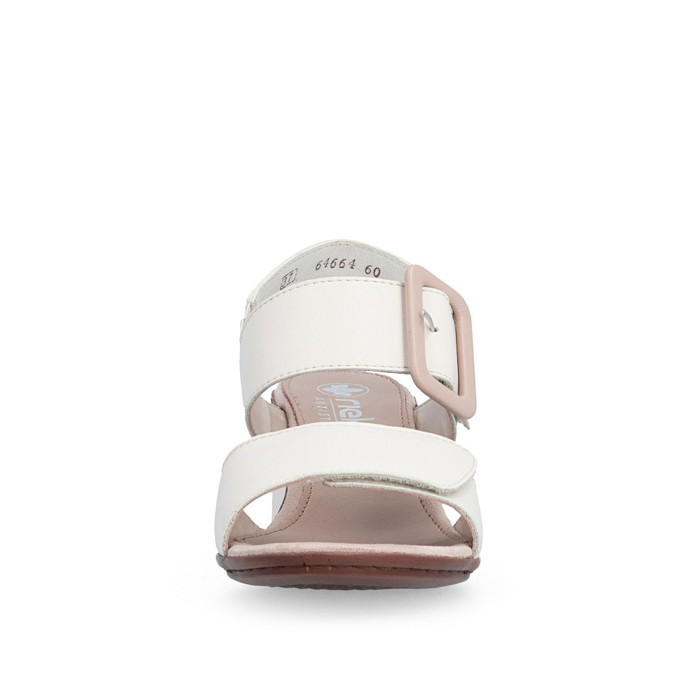 detail Dámské sandály RIEKER 64664-60 béžová S6