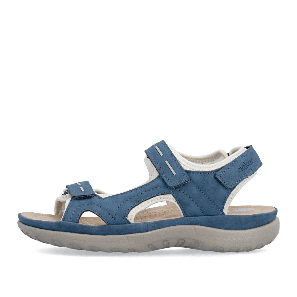 detail Dámské sandály RIEKER 64856-14 modrá S6