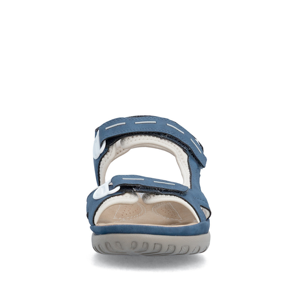 detail Dámské sandály RIEKER 64856-14 modrá S6