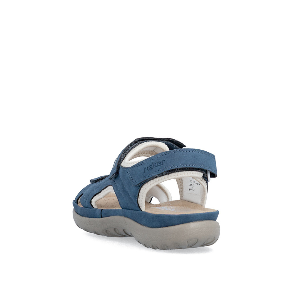 detail Dámské sandály RIEKER 64856-14 modrá S6