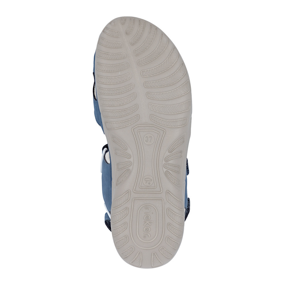 detail Dámské sandály RIEKER 64856-14 modrá S6