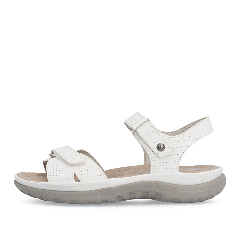 detail Dámské sandály RIEKER 64858-60 béžová S6