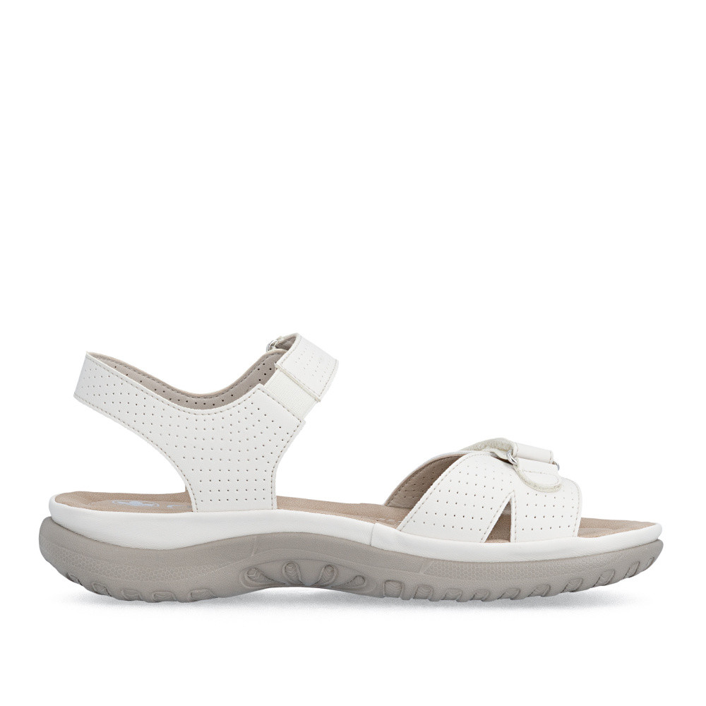 detail Dámské sandály RIEKER 64858-60 béžová S6