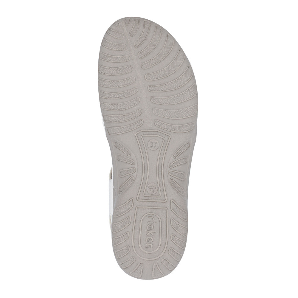 detail Dámské sandály RIEKER 64858-60 béžová S6