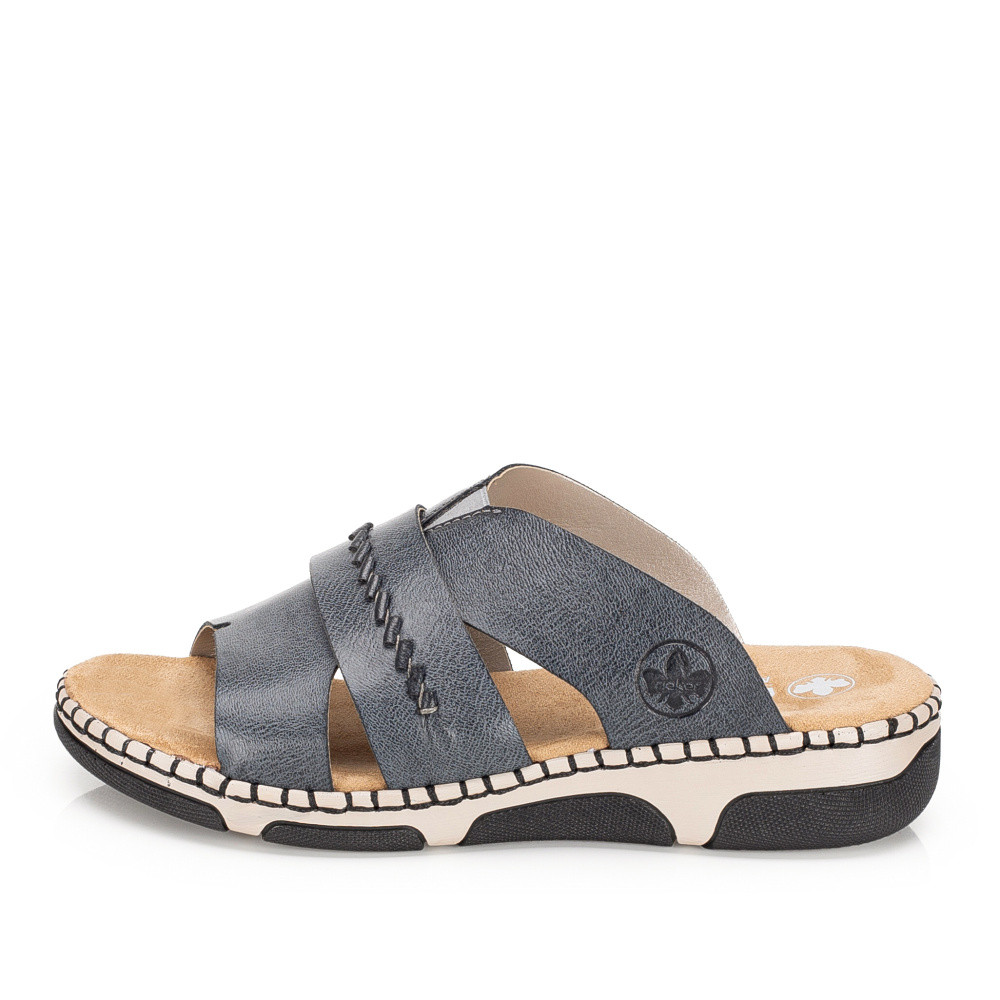 detail Dámské nazouváky RIEKER 66288-14 modrá S6