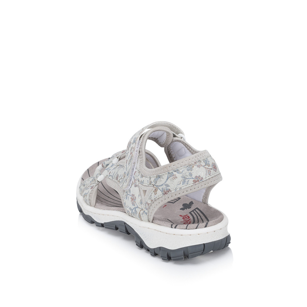 detail Dámské sandály RIEKER 68879-96 šedá S6